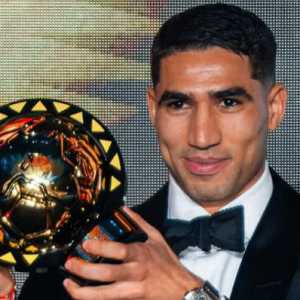 Bintang Maroko Achraf Hakimi jadi Pemain Sepak Bola Terbaik Afrika 2025