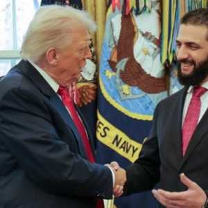 AS Longgarkan Sanksi Suriah Saat Trump Bertemu Al-Sharaa