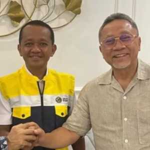 Ketua Umum PKB Muhaimin Iskandar, Ketua Umum Golkar Bahlil Lahadalia, Ketua Umum PAN Zulkifli Hasan. (Foto: Instagram DPP Golkar)