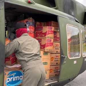 Bantuan Logistik Tiba