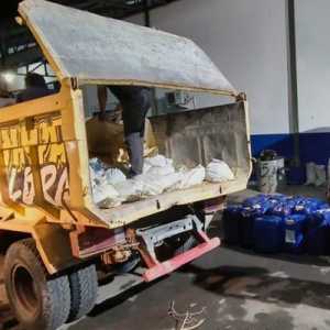 Satgas Halilintar Sukses Gagalkan Penyelundupan Timah di Babel