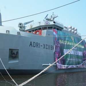 Kapal ADRI Terus Kirim Bantuan ke Tiga Lokasi Bencana