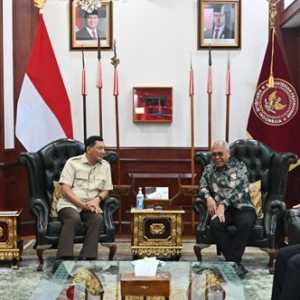 Menhan Terima Audiensi PWI