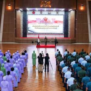 Ratusan Pati Naik Pangkat