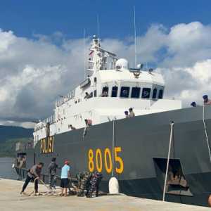 Polri Kerahkan Kapal Wisanggeni 8005 ke Aceh