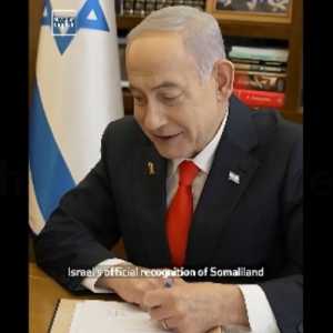 Israel jadi Negara Pertama yang Akui Kemerdekaan Somaliland