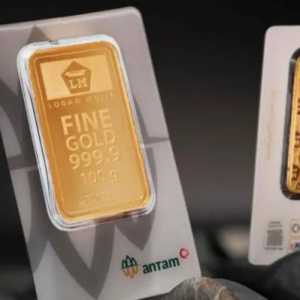Emas Antam Turun, Termurah Rp1,25 Juta