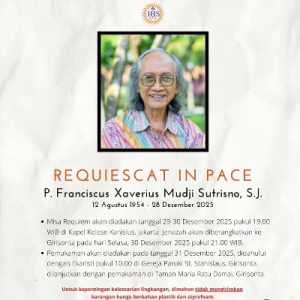 Menghantar Kepergian Romo Mudji: Persemayaman dan Doa di Kolese Kanisius