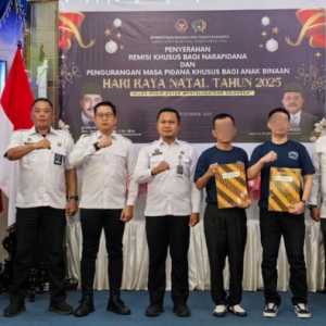 Remisi Natal Diberikan kepada 138 Warga Binaan Cipinang