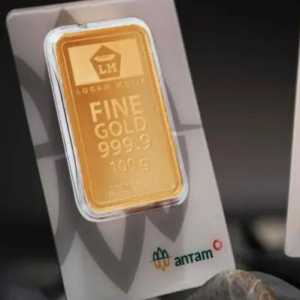 Emas Antam Merosot, Termurah Rp1,3 Jutaan