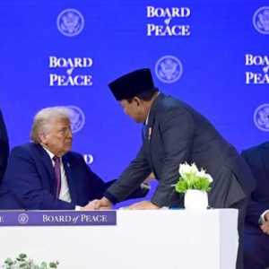 Prabowo Resmi Teken Piagam Dewan Perdamaian di Davos