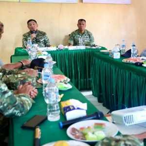 Menhan dan Wapang TNI Bahas Rencana Kerja Satgas Kuala