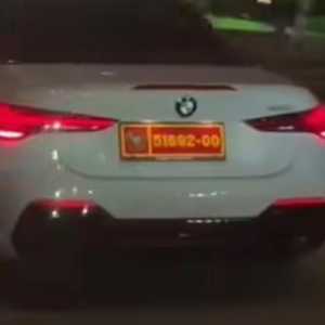 Pelat Dinas Kemhan di Mobil BMW Putih yang Viral Ternyata Palsu