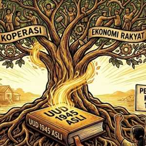 Hidupkan Koperasi Harus Lewat Pengembalian Konstitusi 1945 Asli