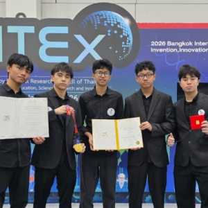 Siswa Indonesia Raih Emas di Bangkok IPITEx