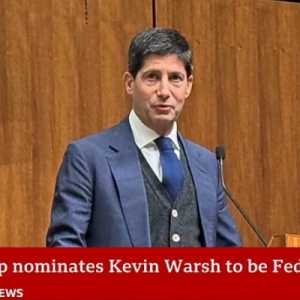 Donald Trump Resmi Tunjuk Kevin Warsh sebagai Ketua The Fed