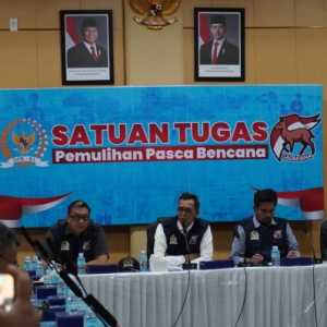 Rapat Posko Galapana, Satgas Perkuat Koordinasi Pemulihan Pascabencana