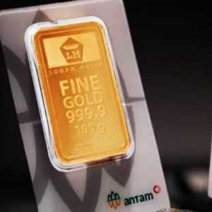 Emas Antam Turun Lagi, Termurah Rp1,3 Juta