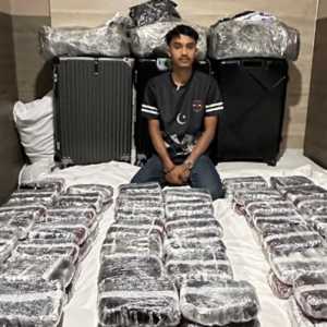 Polisi Tangkap Warga Malaysia Pengedar Narkoba Senilai Rp39,8 Miliar