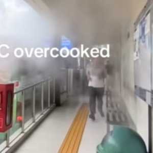 Bus Ngebul di Halte Pancoran, Transjakarta Hentikan Sementara Operasional