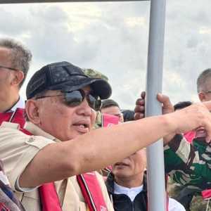 Menhan Pastikan Progres Pengerukan Muara Kuala Peunaga Berjalan Stabil