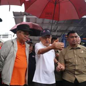 Pramono dan JK Pimpin Kerja Bakti Massal Gerakan Jaga Jakarta Bersih