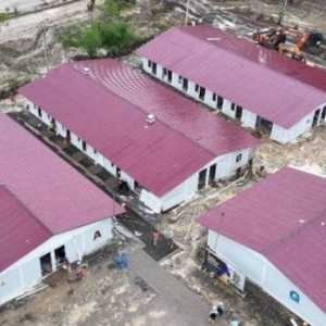 Penyelesaian Huntara untuk Korban Bencana  di Aceh Terus Dipercepat