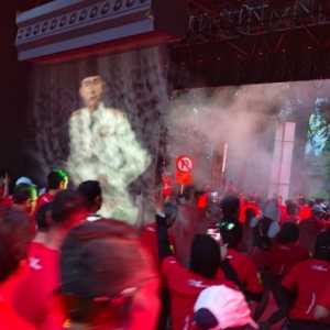 Pidato AI Bung Karno Ditayangkan PDIP di Hadapan 10.000 Pelari