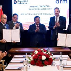 Prabowo Geser ke Inggris, Saksikan Kerja Sama Semikonduktor Danantara-Arm Ltd
