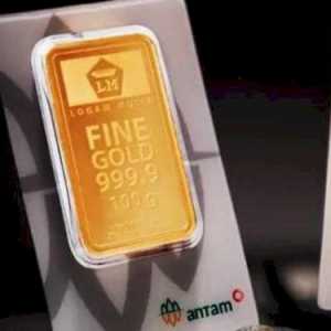 Emas Antam Naik Rp16 Ribu, Satu Gram Jadi Rp3,09 Juta