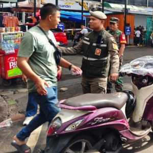 Tujuh Jukir Liar di Pasar Tanah Abang Diamankan
