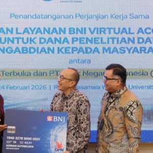 BNI dan Universitas Terbuka Kerja Sama Perkuat Digitalisasi Dana Riset