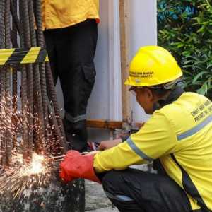 109 Tiang Monorel Terbengkalai Rampung Dibongkar