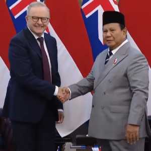 Suasana Akrab Warnai Pertemuan Empat Mata Prabowo dan PM Albanese