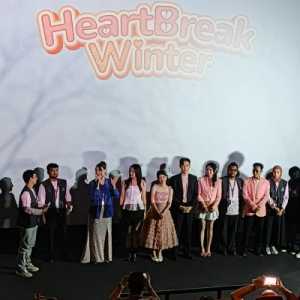 Para pemain film Heartbreak Winter (Foto: RMOL/Reni Erina)