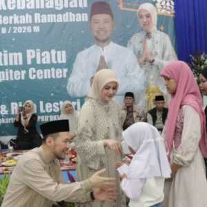 1.000 Anak Yatim Terima Santunan Ramadan di GOR Kebon Jeruk