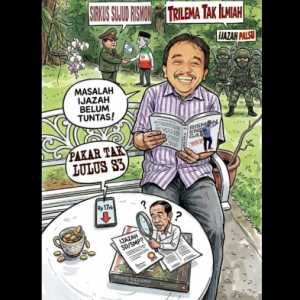 Roy Suryo Tagih Ijazah Jokowi Sekaligus Sentil Rismon Sianipar