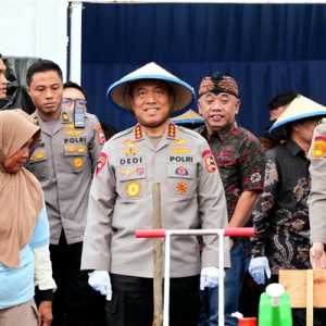 Polri All Out Dukung Petani dan Wujudkan Swasembada