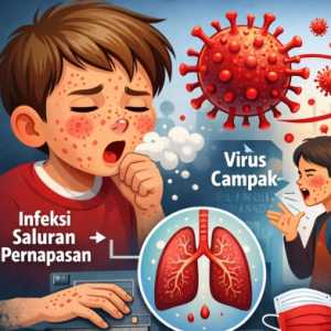 Waspada, Ratusan Suspek Virus Campak Ditemukan di Sumut