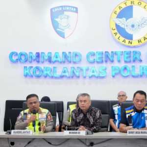 Korlantas Polri Terapkan One Way Tahap II Presisi di  KM 263 hingga KM 70