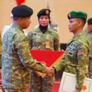 Juara Hafalan Al-Quran di Lybia, Pratu Nawawi Terima Kenaikan Pangkat