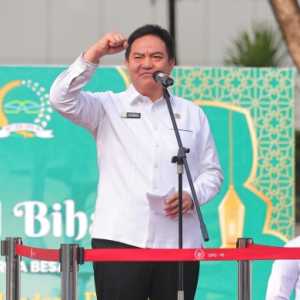 Apel Perdana Pasca Lebaran, Sekjen DPD Minta Kinerja Pegawai Dipercepat