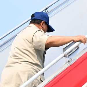 Prabowo Terbang ke Medan Jelang Lebaran Idulfitri
