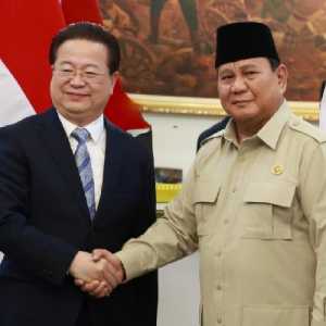 Prabowo Terima Menteri Tiongkok, Dorong Kerja Sama Jaga Stabilitas Kawasan