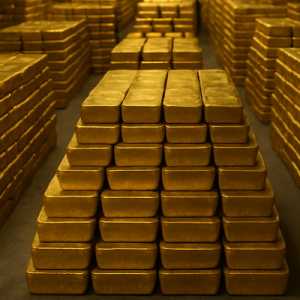 Harga Emas Anjlok Tertekan Dolar AS dan Proyeksi Suku Bunga Tinggi