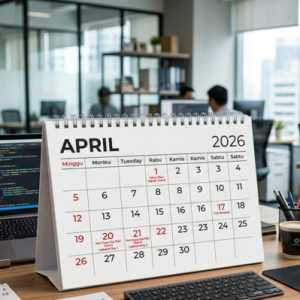 Kalender April 2026: Tanggal Merah dan Cuti Bersama