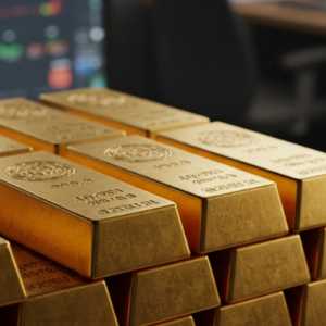 Laju Harga Emas Tertahan Dolar AS