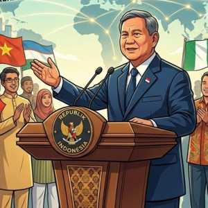 Prabowo Didorong Bangun Blok Asia-Afrika Kembali Berdasar Sosialisme