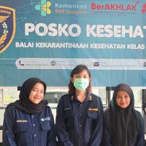 Posko Kesehatan PLBN Skouw Beroperasi Selama Arus Mudik