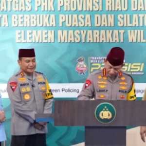 Kapolri Resmikan Masjid Polda Riau serta Satgas PKH dan Ojol Kamtibmas Presisi